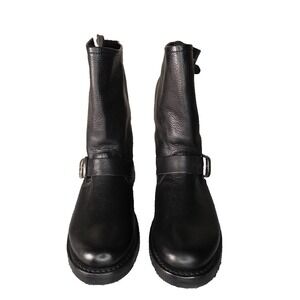 Frye  Boots Leather Woman's Size 7 Black"Veronica" Short Western Cowgirl Rodeo